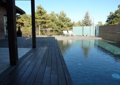 Piscina a Serrabonica Vic